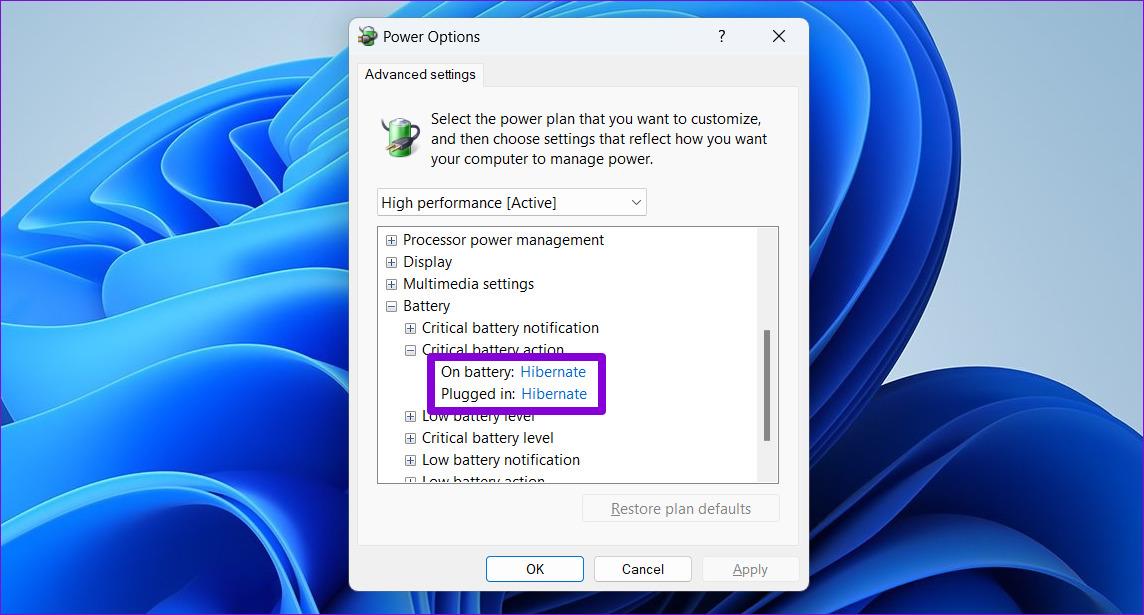 Die 6 besten Möglichkeiten, das Problem zu beheben, dass auf einem Windows 11-Laptop ein falscher Batterieprozentsatz angezeigt wird