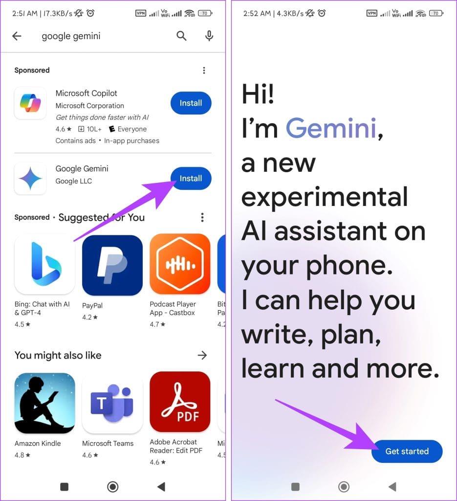 Cómo cambiar del Asistente de Google a Gemini AI en Android