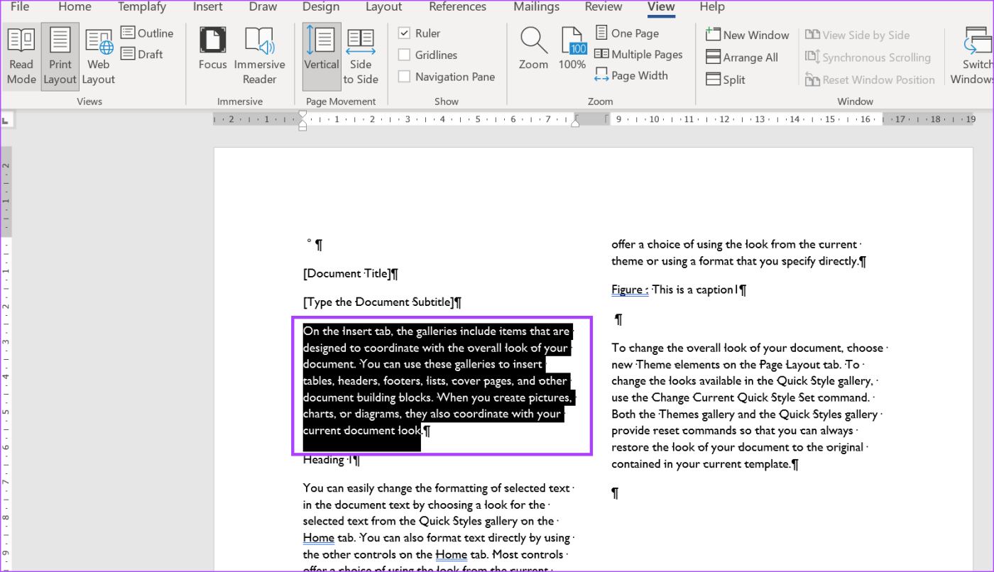 Como usar a régua no Microsoft Word