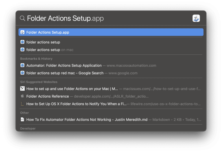 Hoe u kunt repareren dat Automator-mapacties niet werken