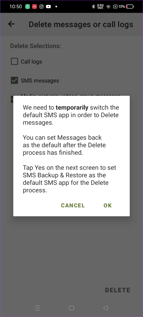 Hoe meerdere of alle tekstberichten op Android te verwijderen