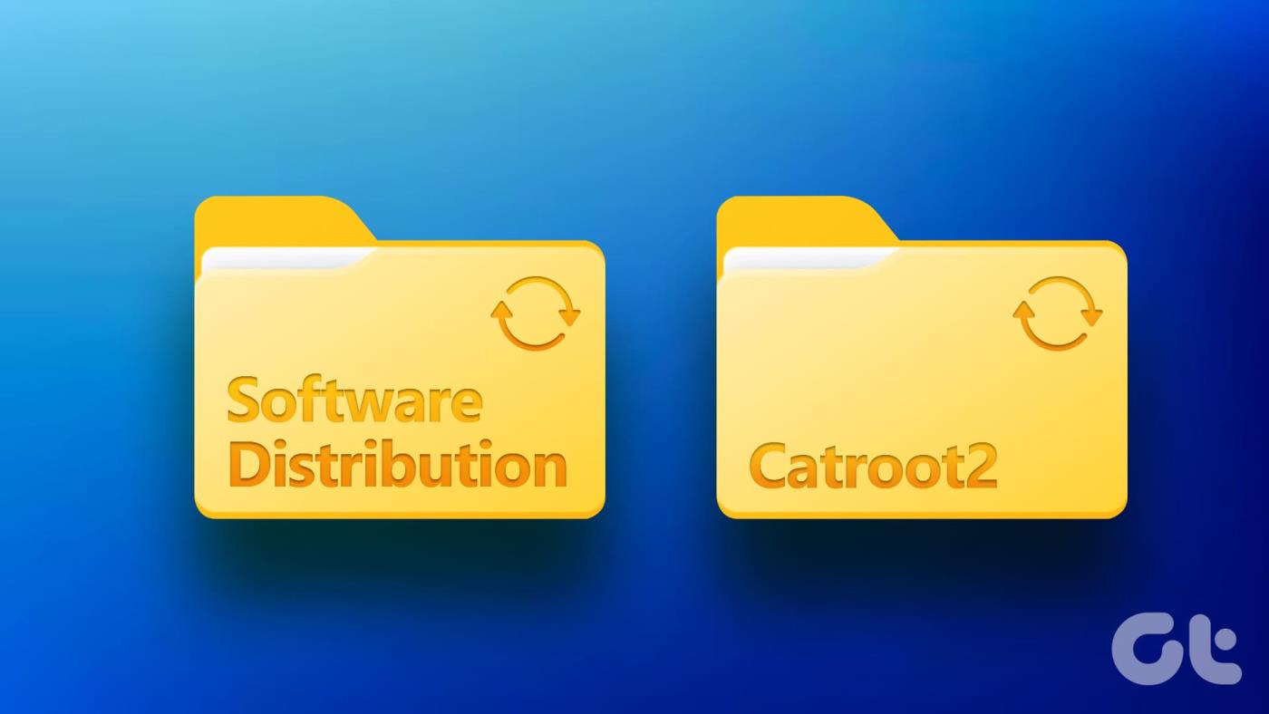 SoftwareDistribution 및 Catroot2 폴더의 이름을 바꾸거나 삭제하는 방법