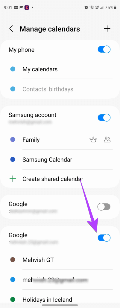 12 soluciones para el calendario Samsung que no muestra eventos ni días festivos