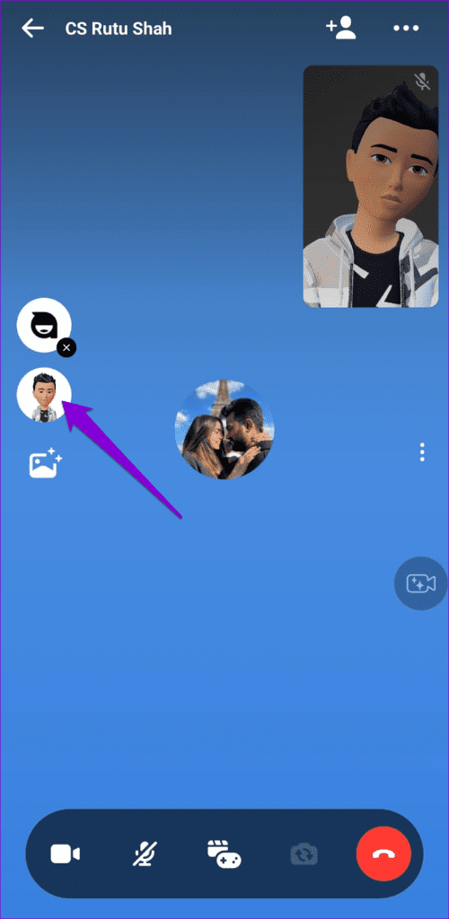 So verwenden Sie Ihren Avatar bei Videoanrufen auf Instagram und Facebook Messenger