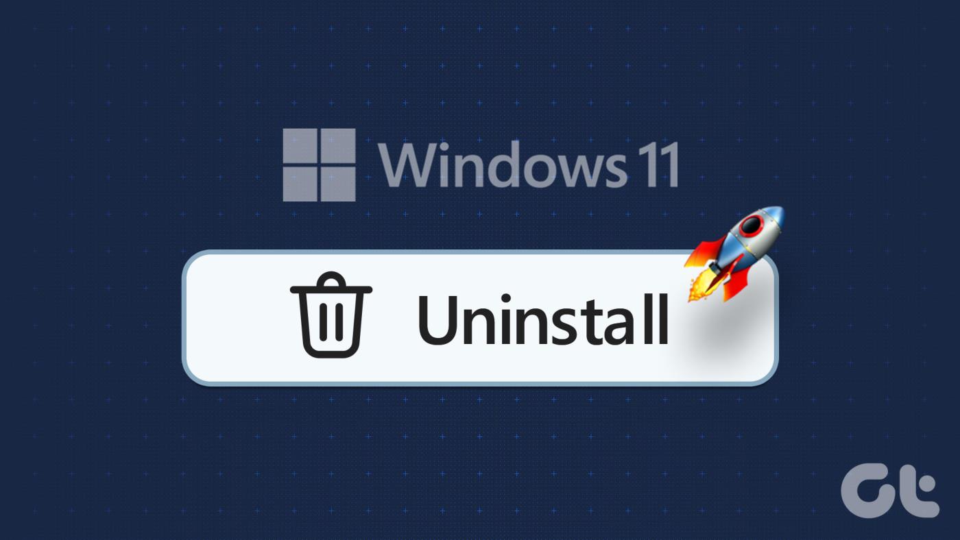 7 schnelle Möglichkeiten, die Deinstallation von Programmen unter Windows 11 zu erzwingen