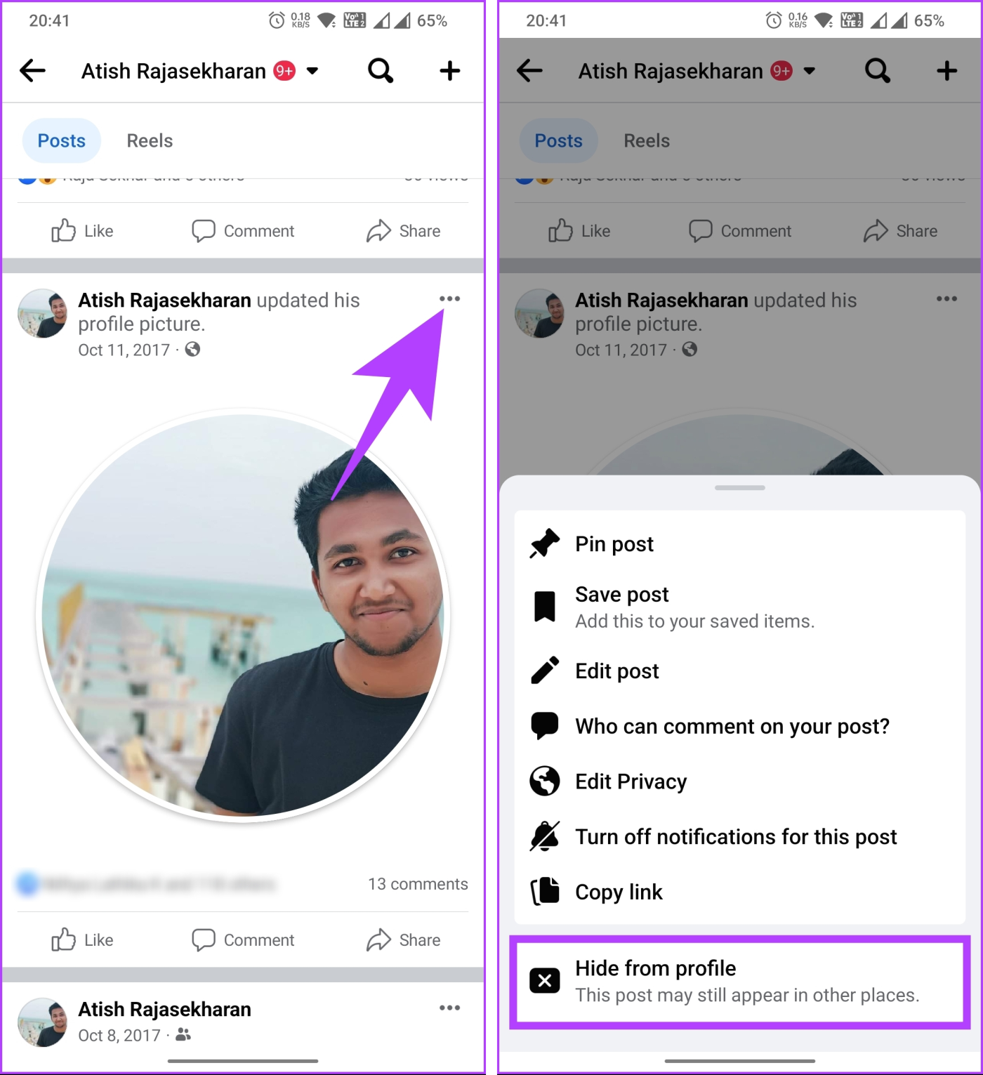 Cómo cambiar la imagen de perfil en Facebook sin que nadie lo sepa