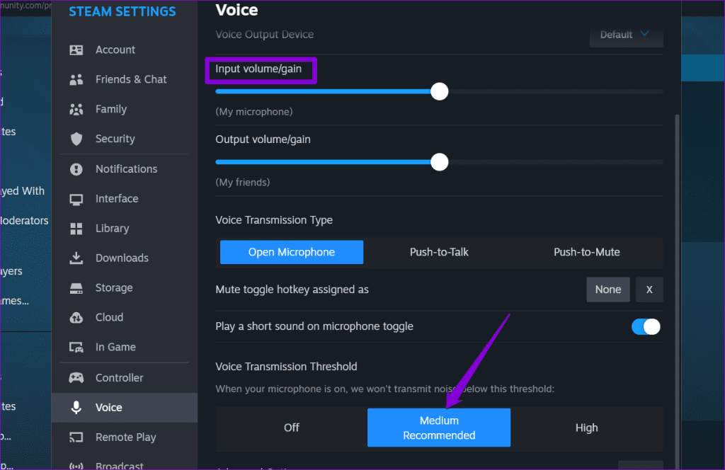 Les 7 meilleures façons de réparer le chat vocal qui ne fonctionne pas dans Steam pour Windows