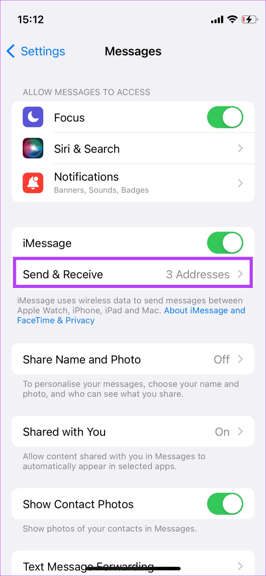 Come risolvere l'errore di mancata corrispondenza degli account iCloud e iMessage su iPhone