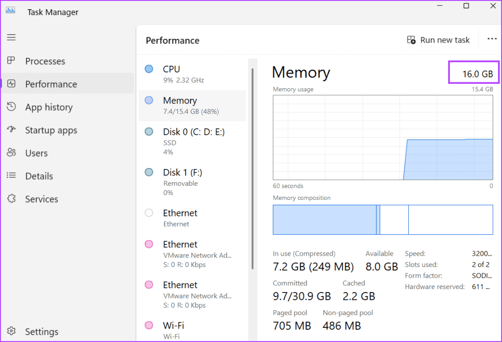 5 modi migliori per verificare il tipo di RAM nel PC su Windows 10 e Windows 11