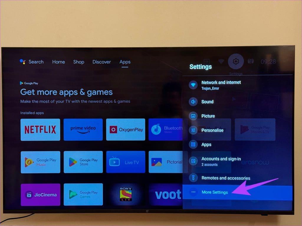 Come rimuovere Continua a guardare dalla home page di Android TV