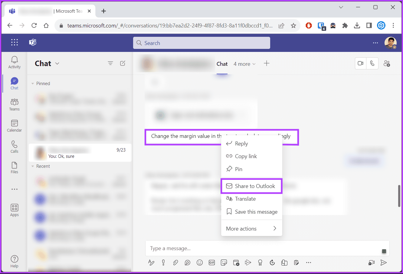 6 maneiras de exportar o histórico de bate-papo do Microsoft Teams