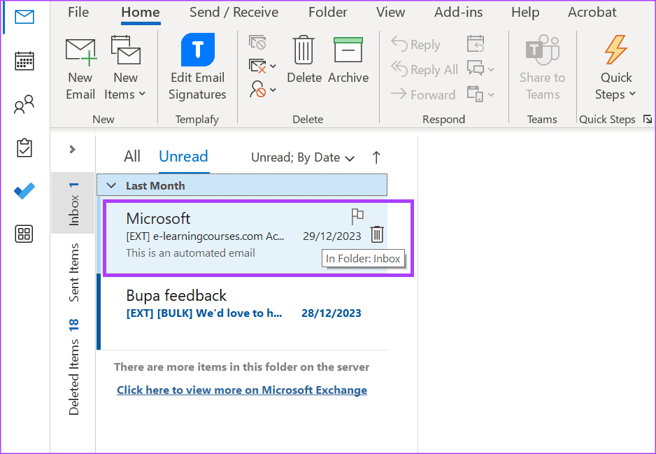 วิธีสร้างและจัดการอีเมลที่ถูกตั้งค่าสถานะใน Microsoft Outlook