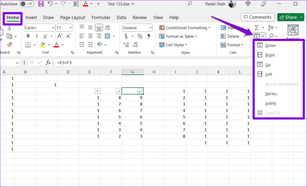 Les 7 meilleures façons de corriger le remplissage automatique qui ne fonctionne pas dans Microsoft Excel pour Windows