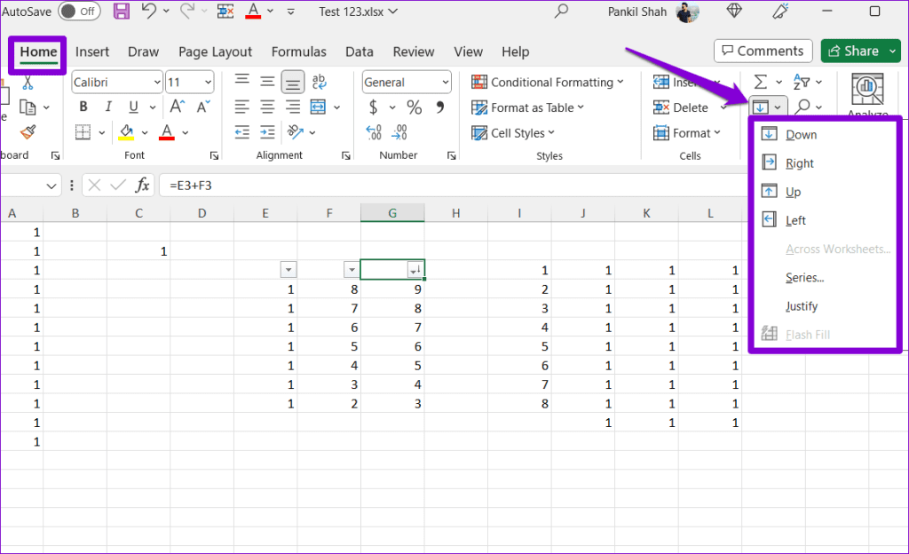 Windows 版 Microsoft Excel でオートフィルが機能しない問題を解決する 7 つの方法