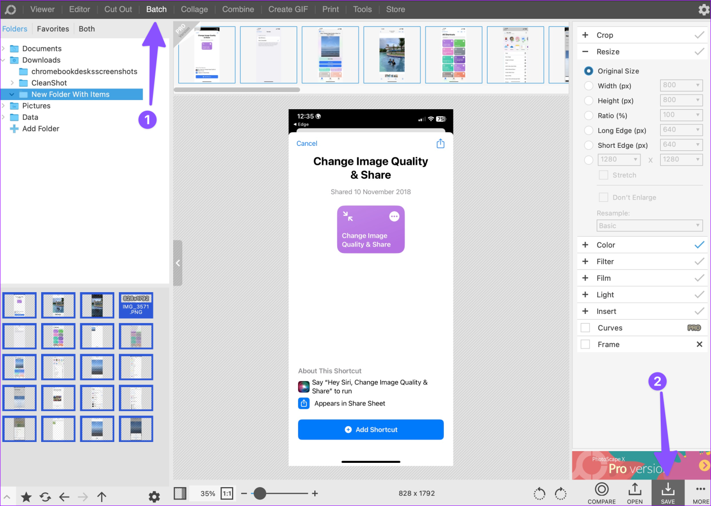 iPhone、iPad、Mac で写真のファイルサイズを減らす方法