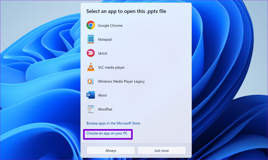 Cómo agregar o quitar programas del menú 'Abrir con' en Windows