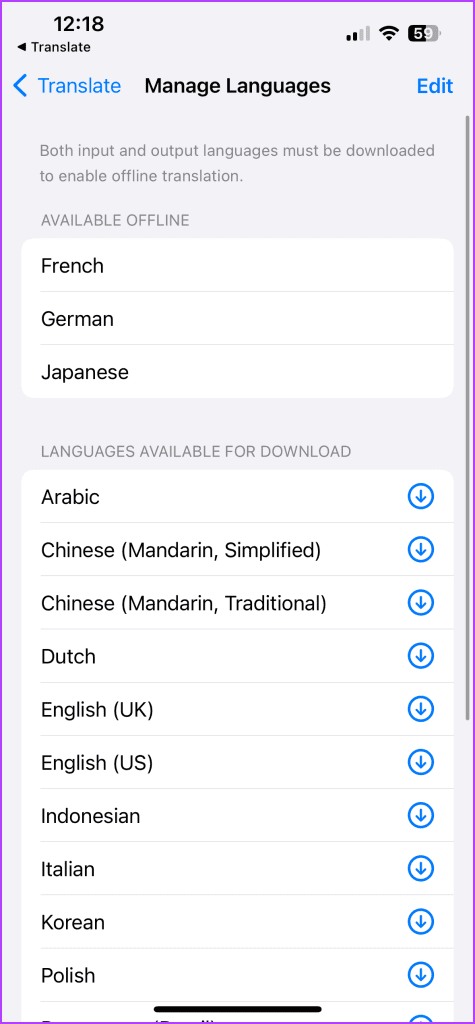أفضل 7 إصلاحات لتطبيق الترجمة الذي لا يعمل على iPhone