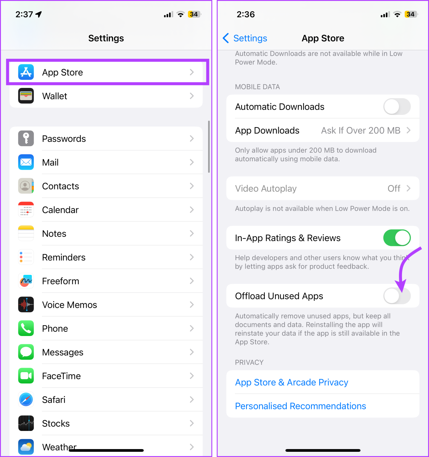 Comment décharger les applications inutilisées sur iPhone ou iPad