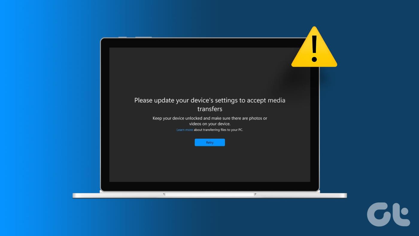 9 Möglichkeiten, den Fehler „Geräteeinstellungen aktualisieren, um Medienübertragungen zu akzeptieren“ unter Windows 11 zu beheben