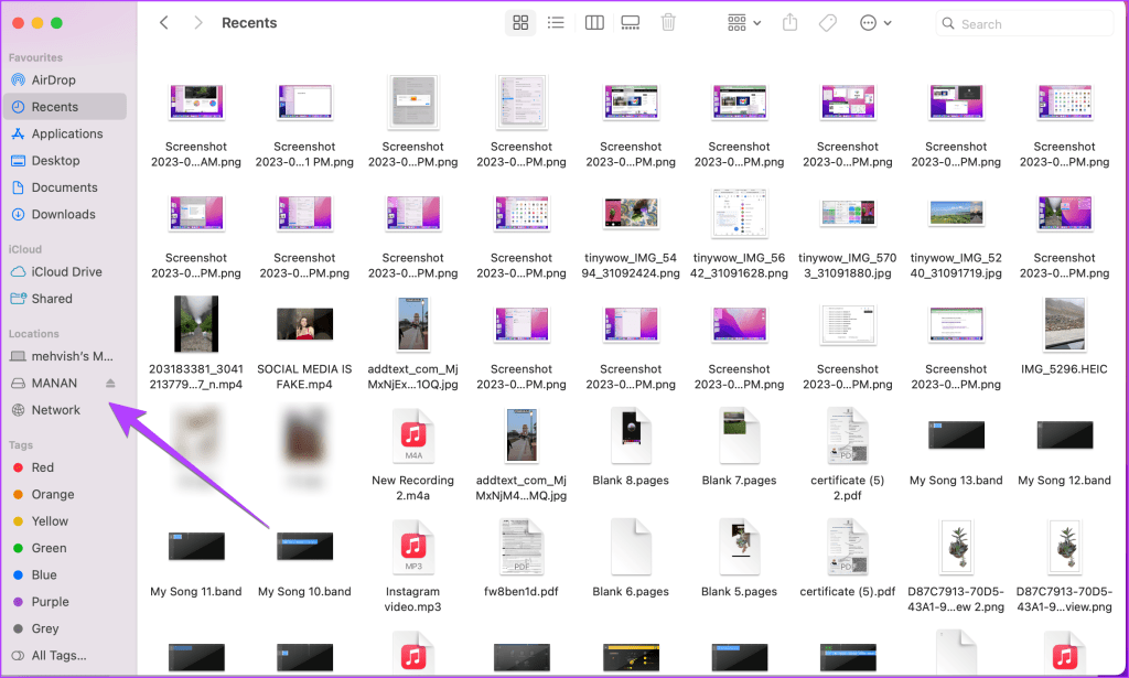 คอมพิวเตอร์ของฉันหรือ File Explorer บน Mac อยู่ที่ไหน