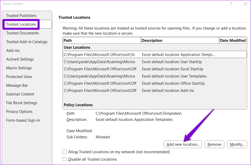 أهم 6 إصلاحات لخطأ Microsoft في حظر وحدات الماكرو في Excel لنظام التشغيل Windows