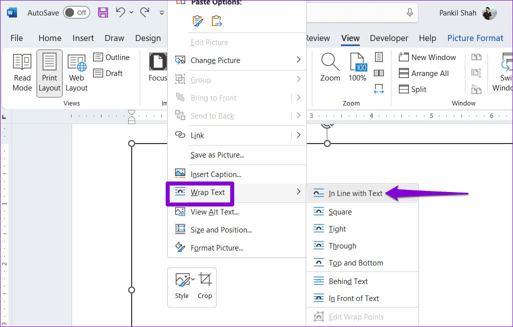 Microsoft Word의 '이 이미지는 현재 표시할 수 없습니다' 오류에 대한 상위 7가지 수정 사항