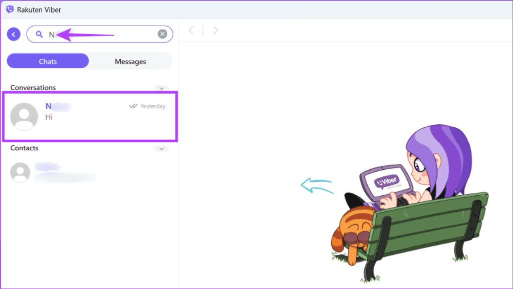 Comment supprimer des messages dans Viber