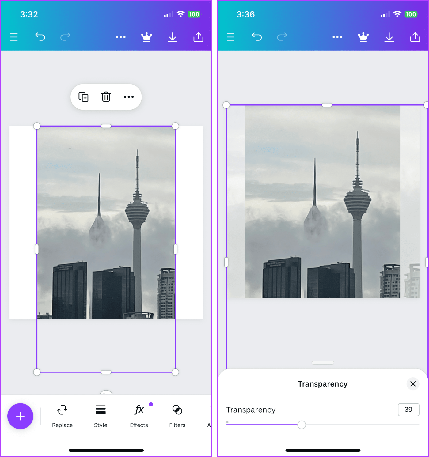 Comment publier plusieurs photos de paysage et de portrait sur Instagram