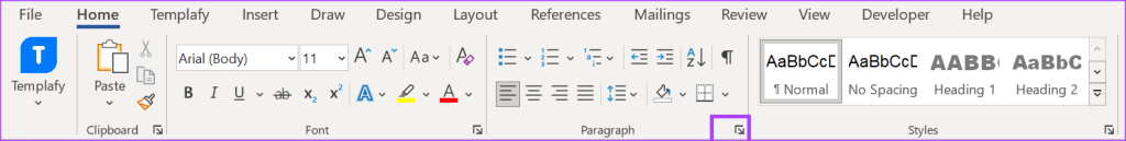 Cómo habilitar y deshabilitar la separación de palabras en Microsoft Word