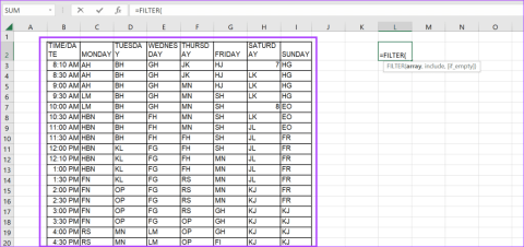 Microsoft Excel でデータのフィルターと並べ替え機能を使用する方法