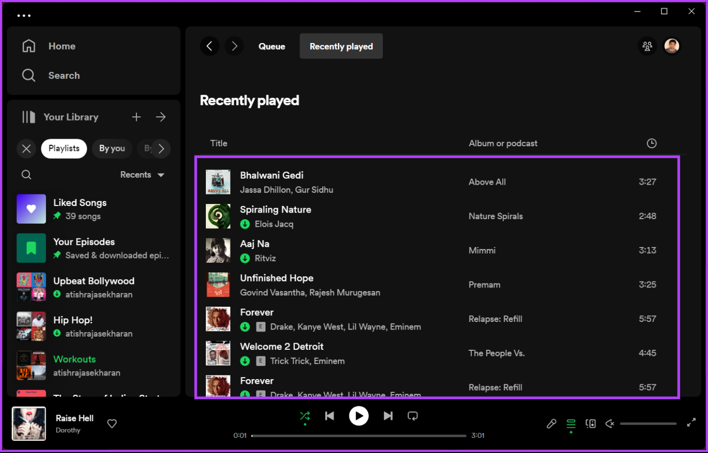 Come cancellare la cronologia di ascolto di Spotify su desktop e dispositivi mobili