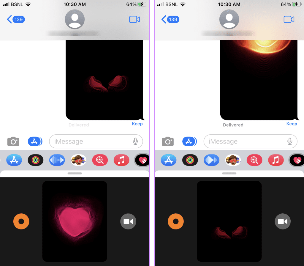 Die 9 besten iMessage-Tricks wie Pew Pew zum Hinzufügen von Spezialeffekten auf dem iPhone