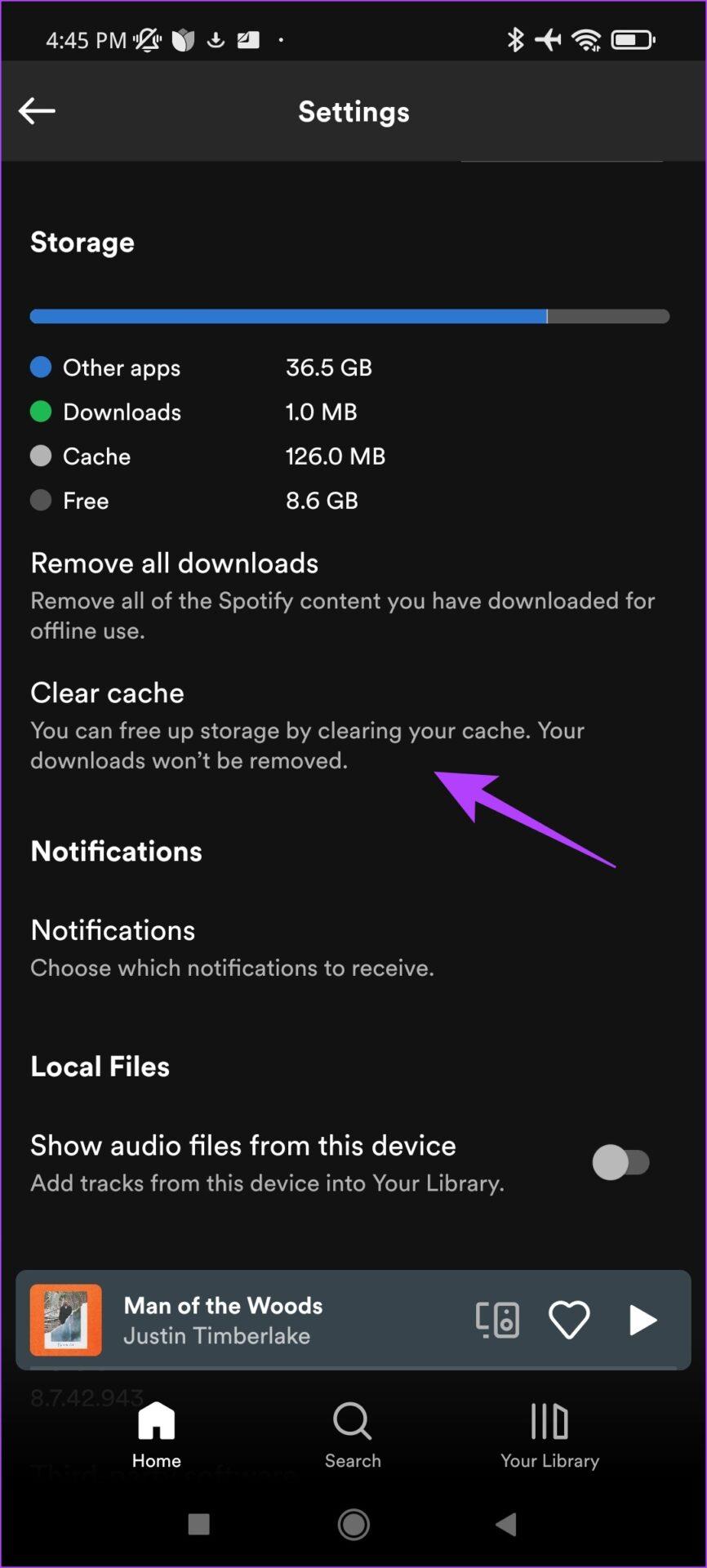 Como limpar o cache no Spotify e o que acontece quando você faz isso