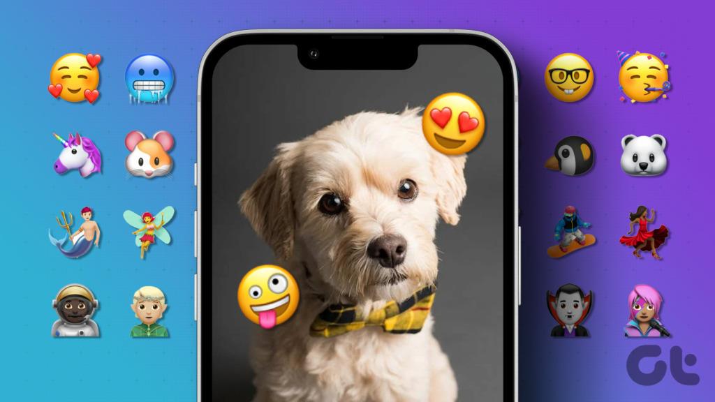 4 eenvoudige manieren om een ​​emoji op een afbeelding op de iPhone te plaatsen