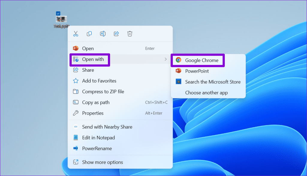 Windows의 '연결 프로그램' 메뉴에서 프로그램을 추가하거나 제거하는 방법