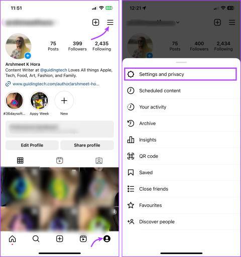 Come rivedere e rimuovere account Instagram da altri dispositivi