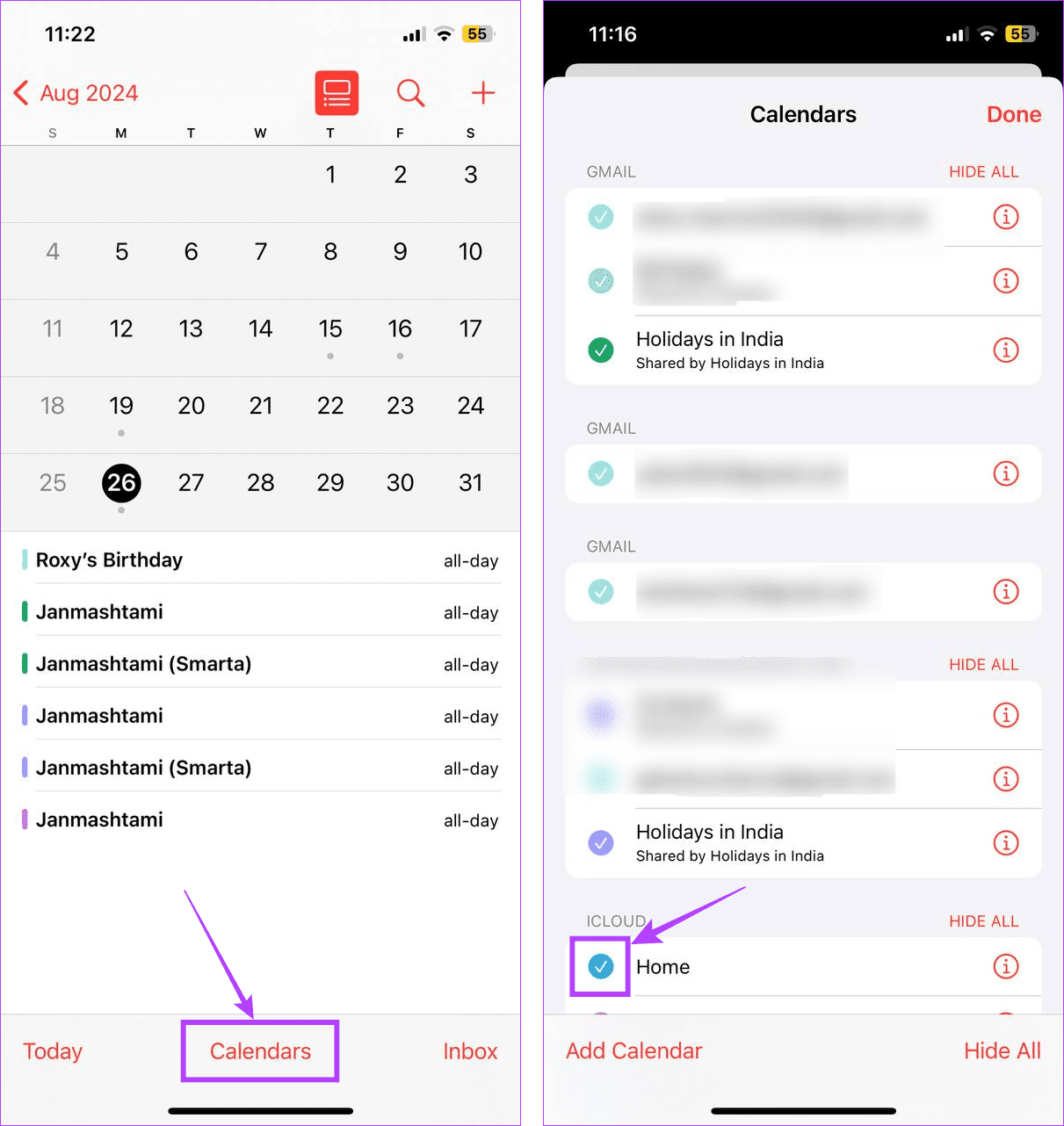 Como adicionar e ver aniversários no calendário do iPhone