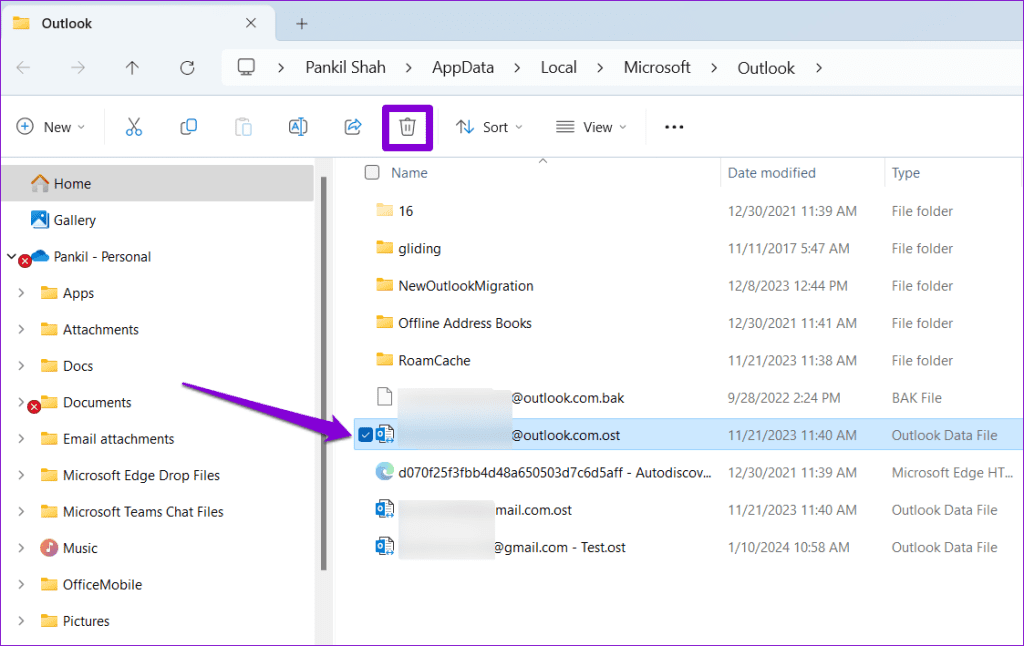 Las 5 mejores formas de arreglar Microsoft Outlook atascado al actualizar la bandeja de entrada en Windows