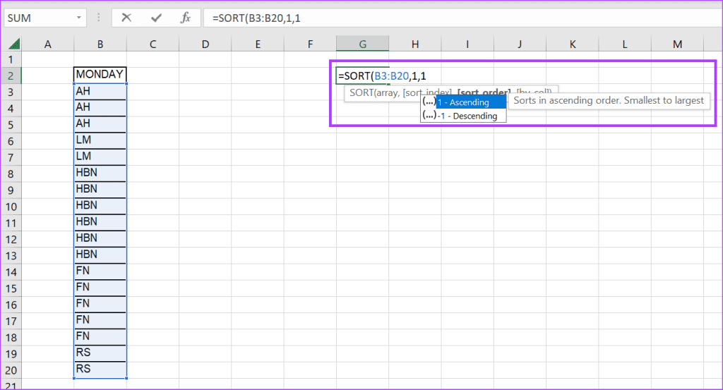So verwenden Sie die Funktion zum Filtern und Sortieren von Daten in Microsoft Excel