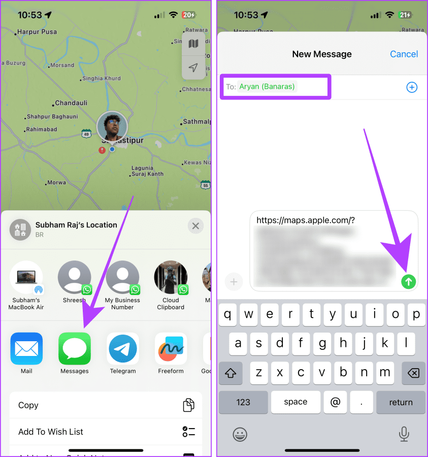 5 Möglichkeiten, den Standort vom iPhone auf Android und umgekehrt zu teilen