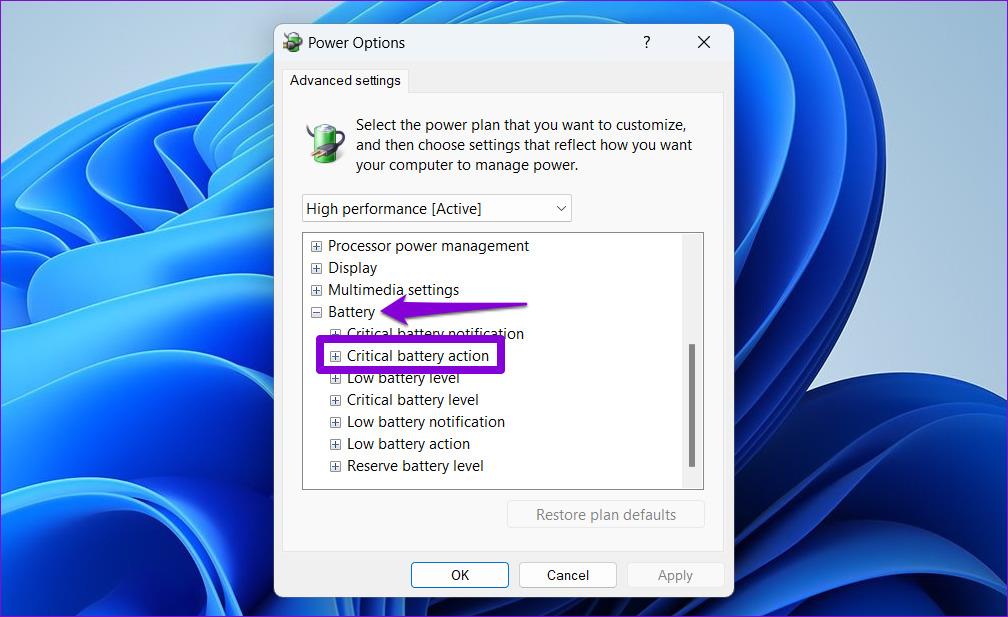 أفضل 6 طرق لإصلاح أجهزة الكمبيوتر المحمول التي تعمل بنظام Windows 11 والتي تظهر نسبة خاطئة للبطارية