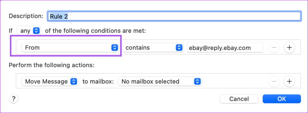 Comment configurer un message d'absence du bureau dans l'application Mail sur Mac