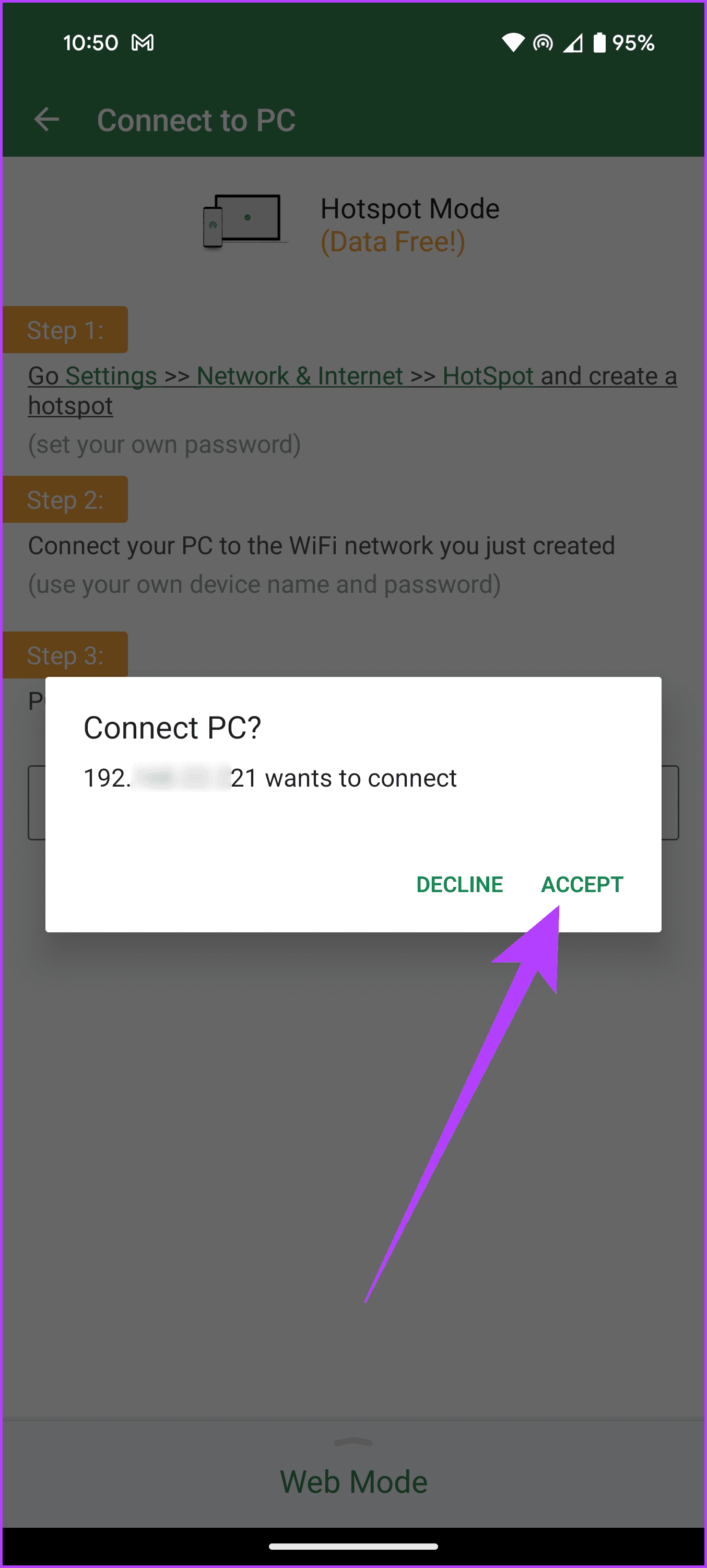 Come condividere file tra Android e PC senza Internet