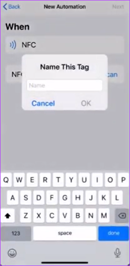 So verwenden Sie den NFC-Tag-Reader auf einem iPhone