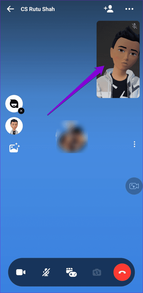 So verwenden Sie Ihren Avatar bei Videoanrufen auf Instagram und Facebook Messenger