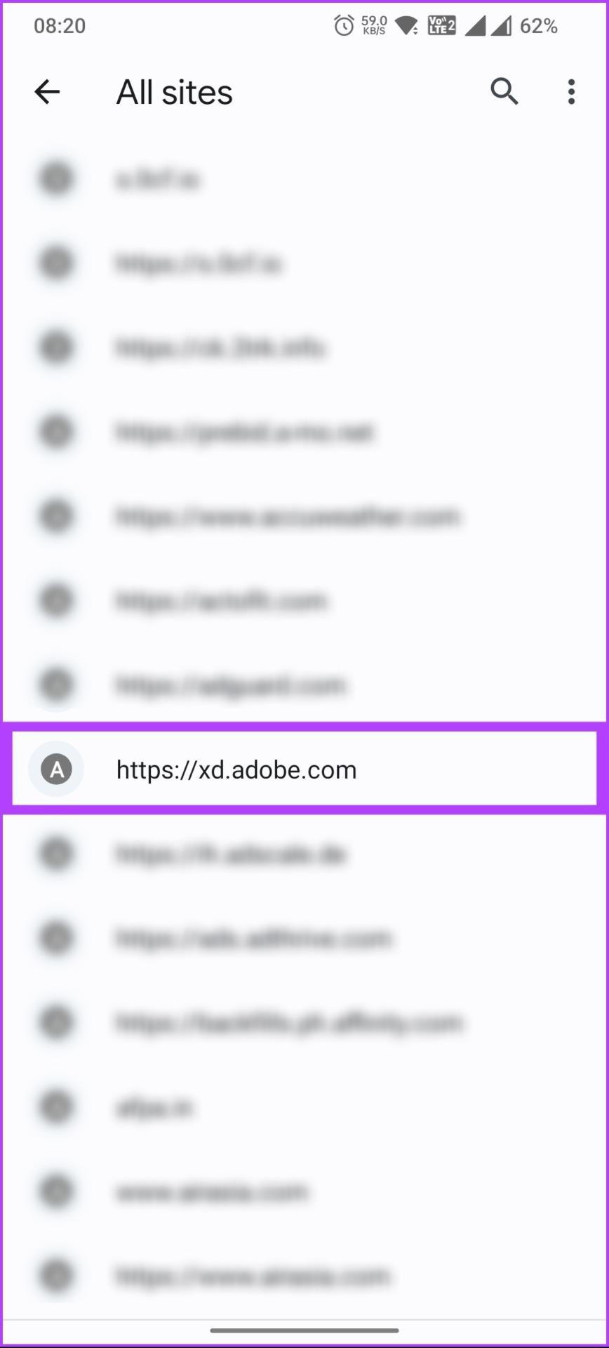 Como limpar cookies e cache no Chrome para um site