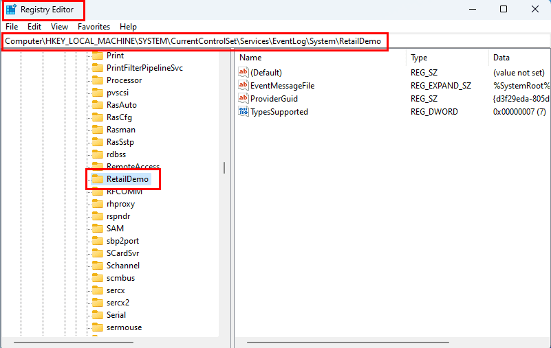 Cómo eliminar servicios de Windows en Windows 11