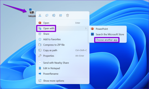 Windows의 연결 프로그램 메뉴에서 프로그램을 추가하거나 제거하는 방법