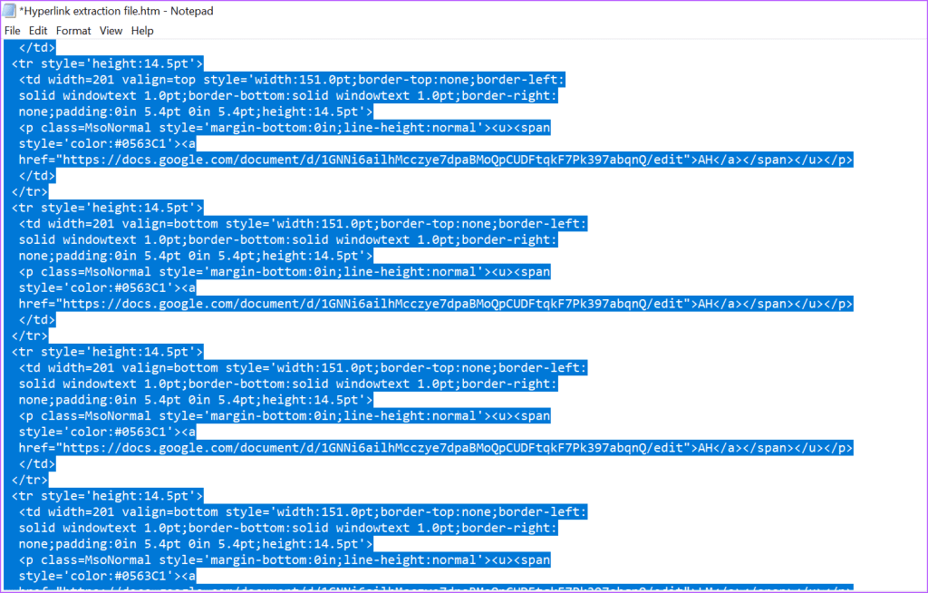 Microsoft Excel의 하이퍼링크에서 URL을 추출하는 3가지 가장 좋은 방법