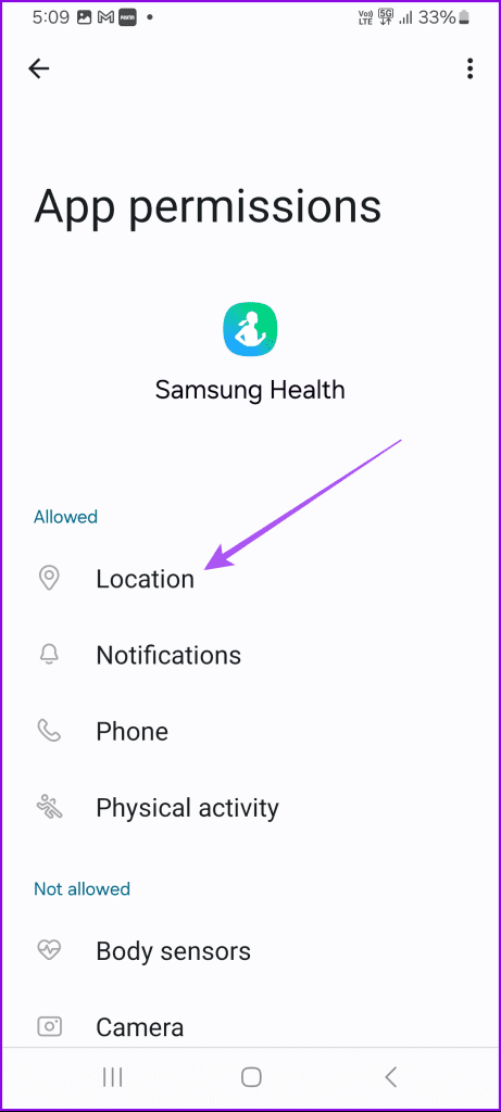 Samsung Galaxy 휴대폰에서 Samsung Health 앱이 걸음 수를 추적하지 않는 문제를 해결하는 8가지 최선의 방법